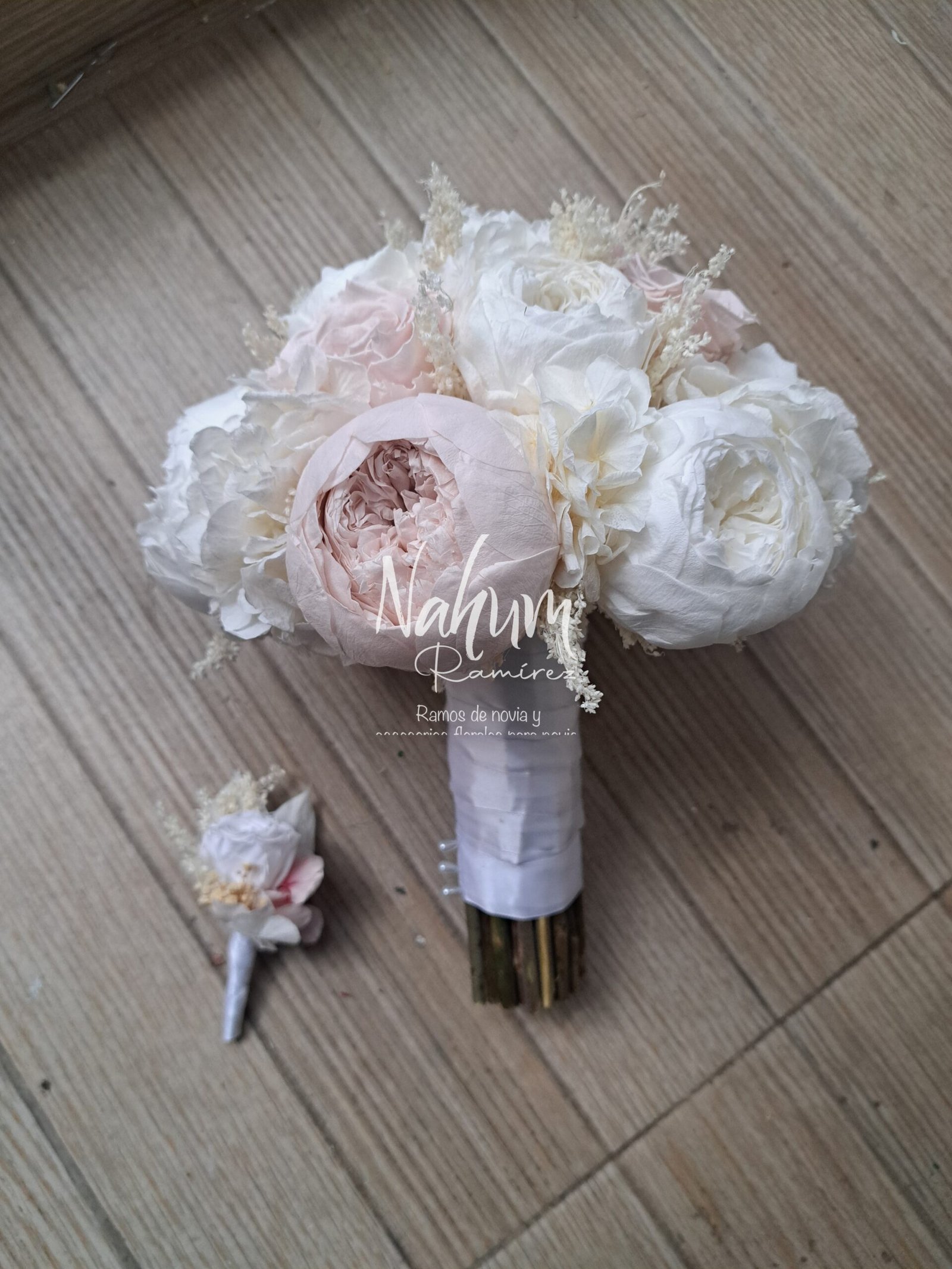 Rosa Inglesa Ramo Novia Color Rosa Palo Ramo Novia Rosa Inglesa